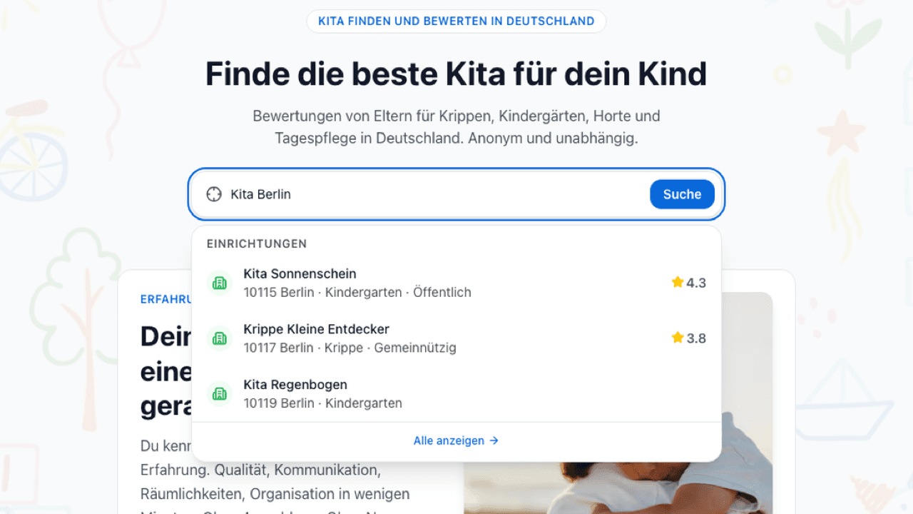 Neue Funktionen April 2026: Karte, Vormerkung und Suche